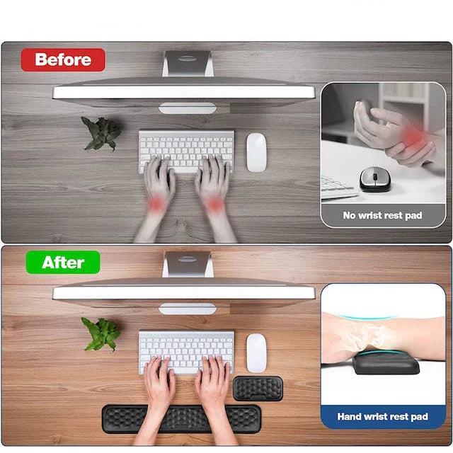 Repose Poignets Ergonomique Antidérapants et à Mémoire de Forme #DEALPULSE